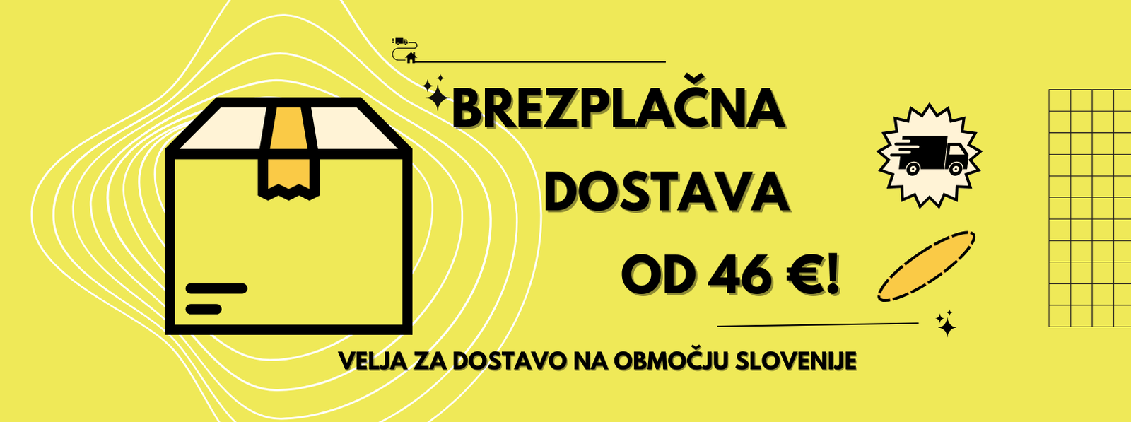 NIKCORP – VEDNO BREZPLAČNA DOSTAVA NAD 46 € PO CELI SLOVENIJI